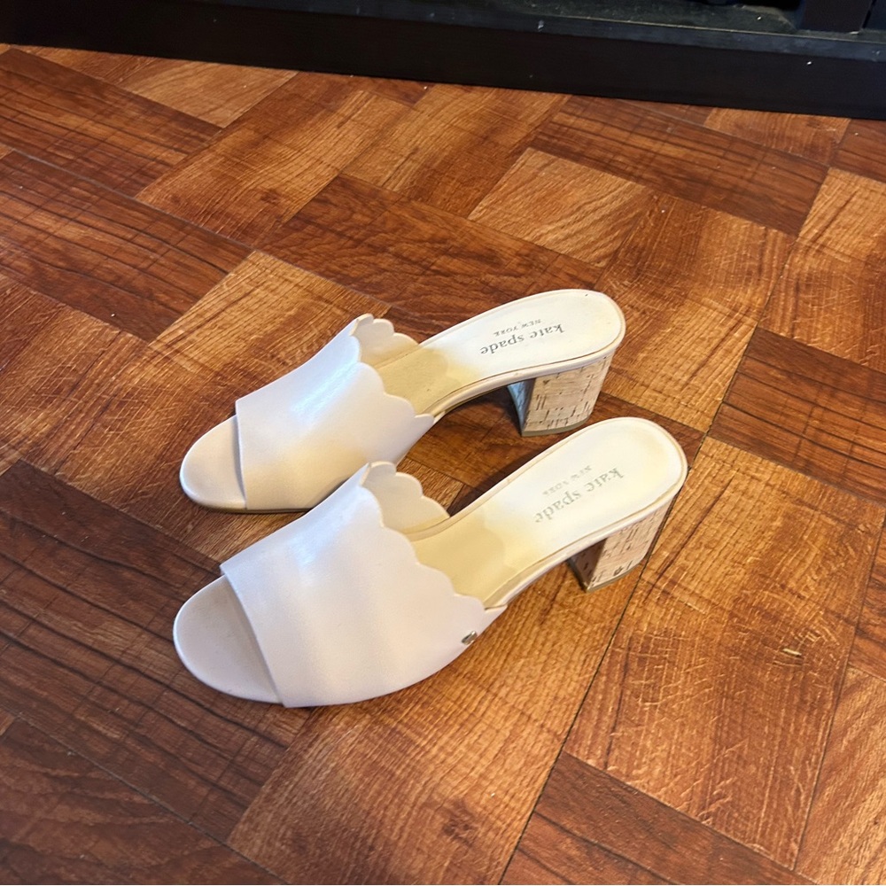 Kate Spade block heel shoes sz 7 m